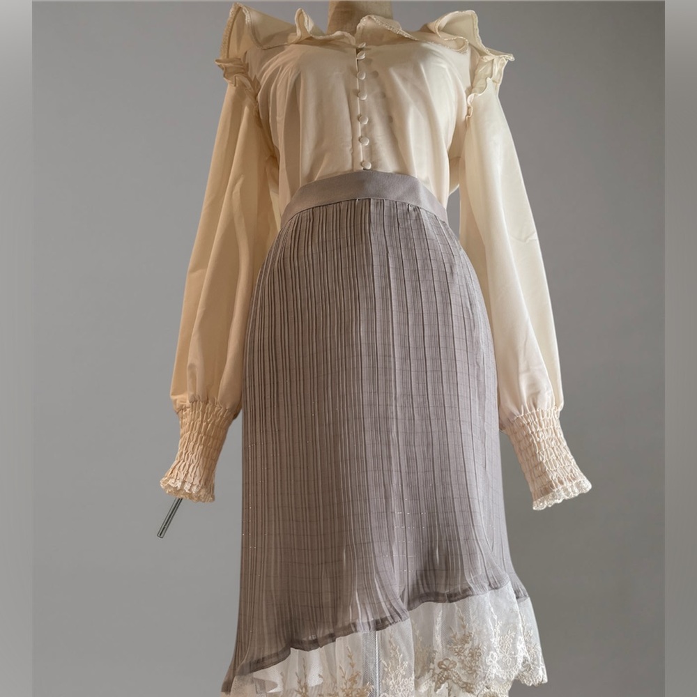 Co-Ord 2 Set Blouse & Skirt Bundle - New